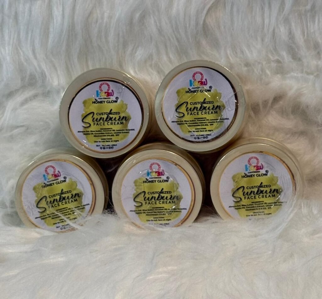 Customized Sunburn Removal Face Cream